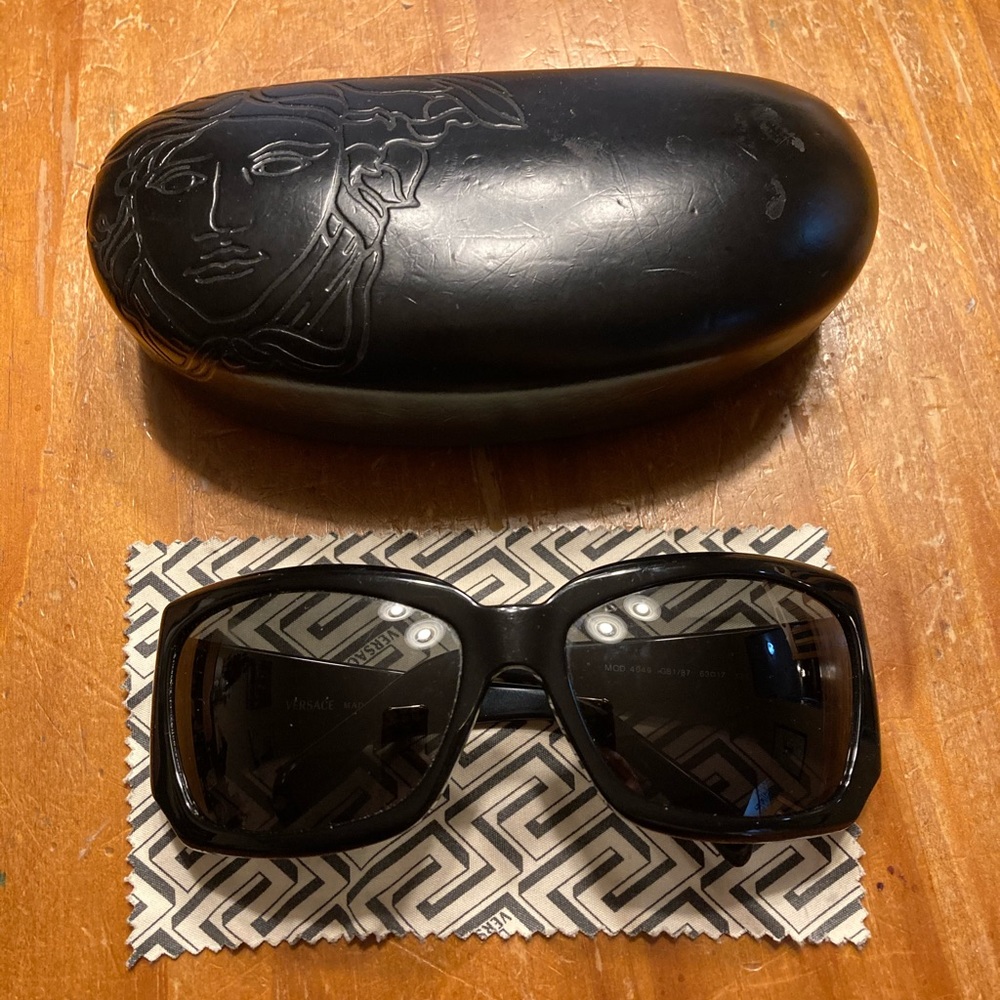 Versace Black Sunglasses